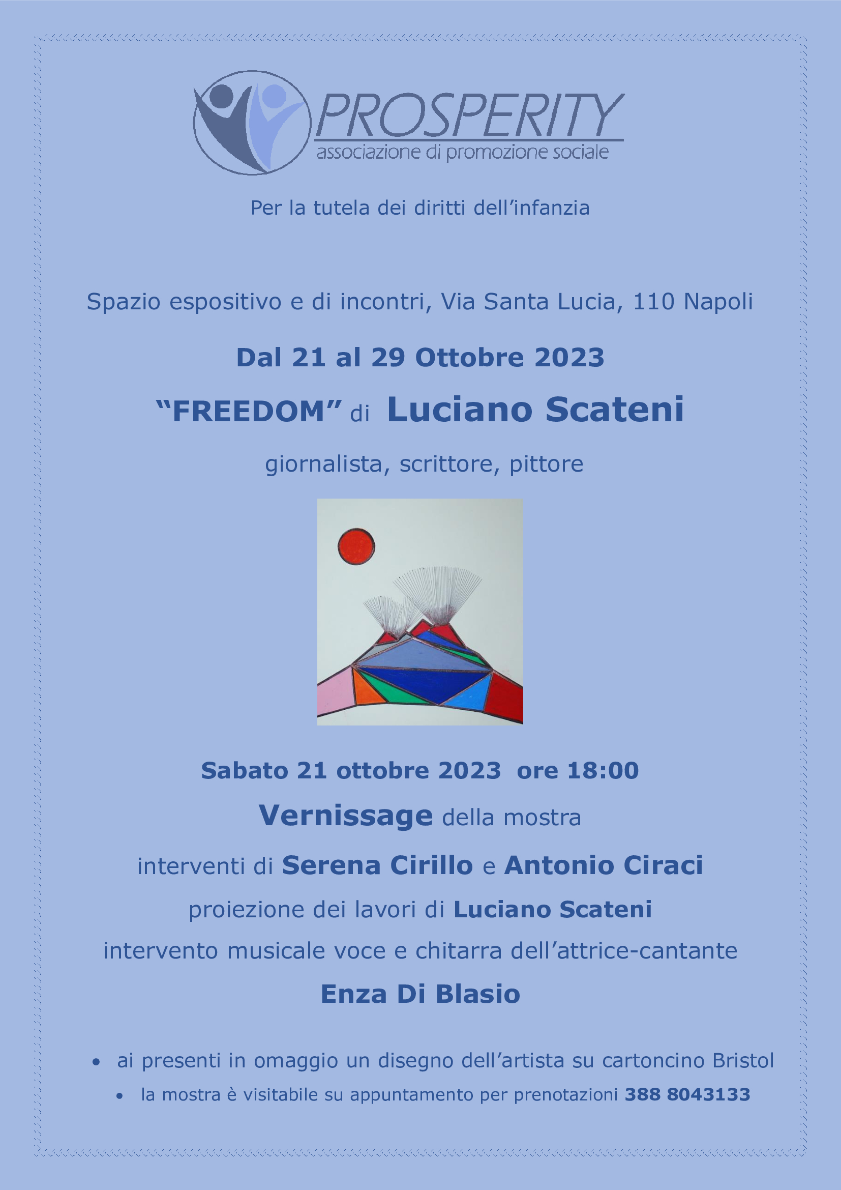 Luciano Scateni, Freedom